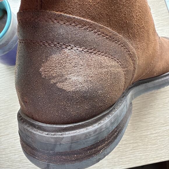 1901 Nordstrom Brand Dark Brown Suede Barrett Chukka Boots Size 10 M main image 8